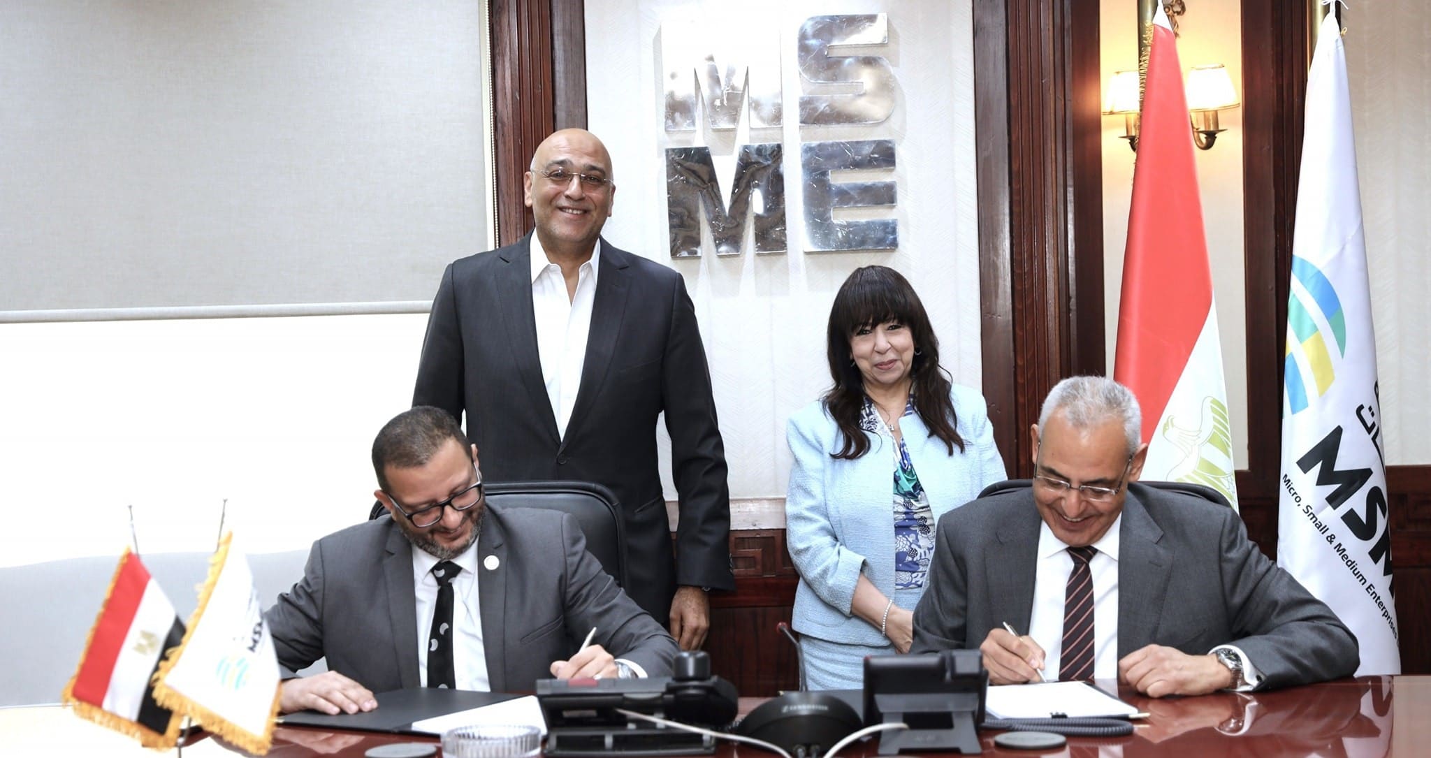 MSMEDA signs EGP 80M financing agreement with Tadbiir to support SMEs

